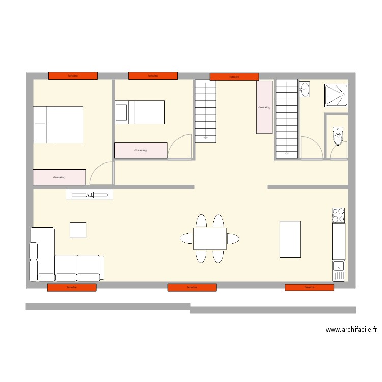 plan vierge. Plan de 0 pièce et 0 m2