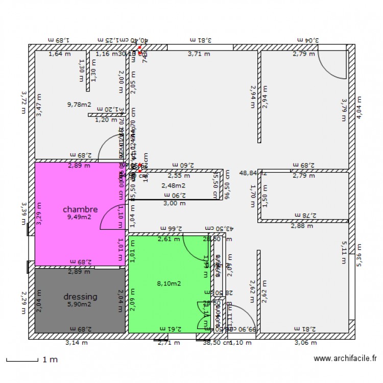 ma maison de bois. Plan de 0 pièce et 0 m2