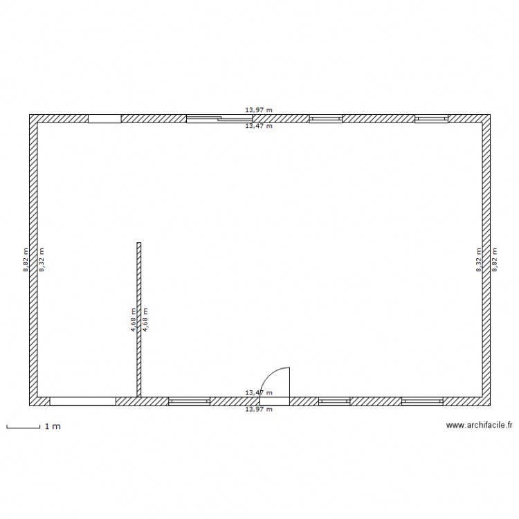 home 1. Plan de 0 pièce et 0 m2