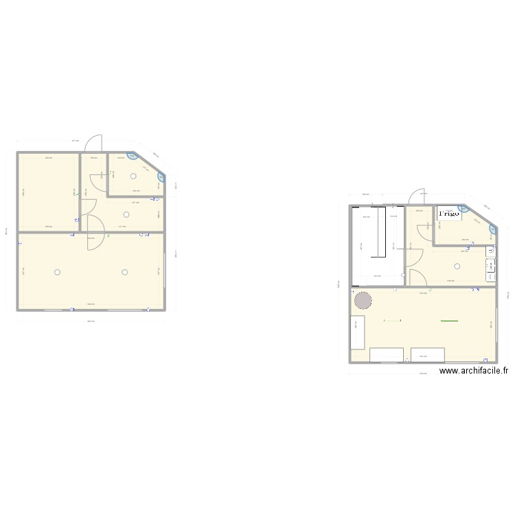 FromV3. Plan de 7 pièces et 130 m2