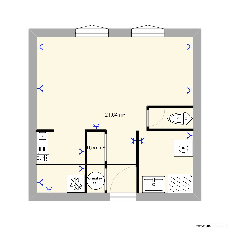 sejour hakim. Plan de 0 pièce et 0 m2