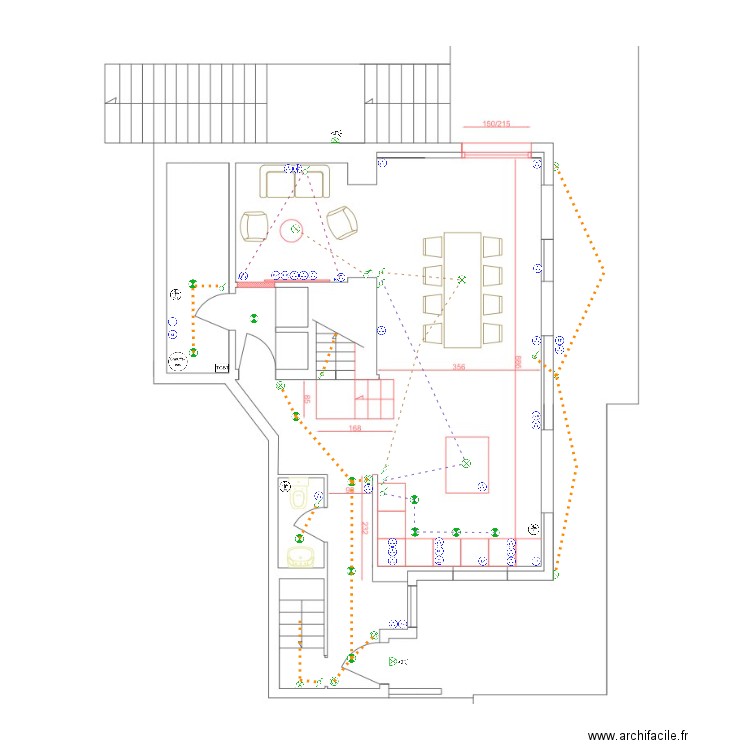 RDC STEVE CHEVASSU. Plan de 0 pièce et 0 m2