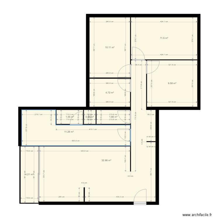 plan brisepotière. Plan de 0 pièce et 0 m2