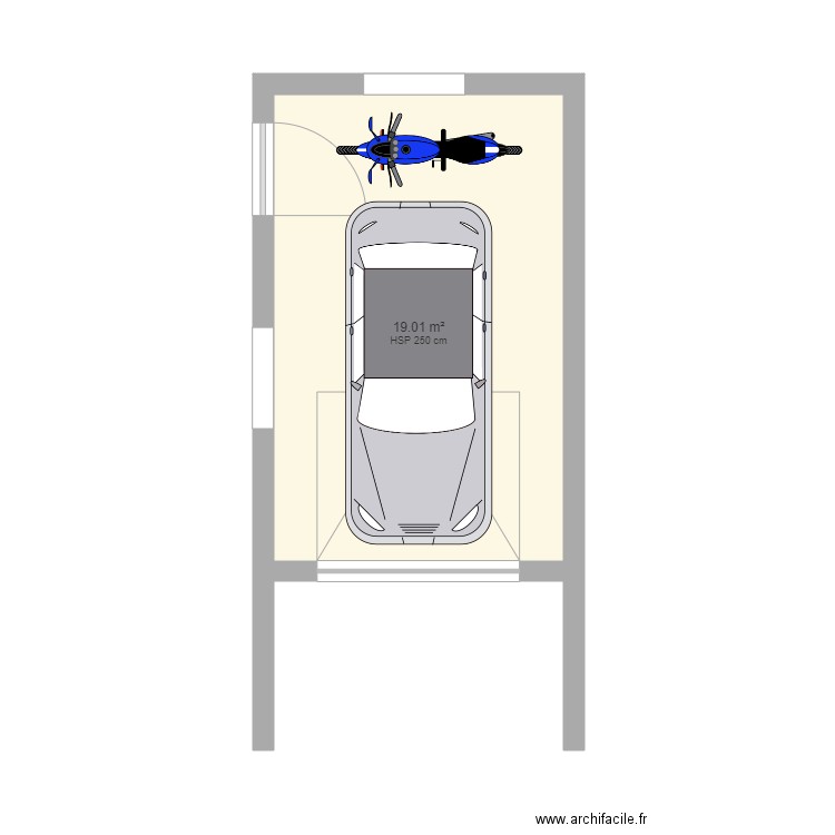 garage pierre. Plan de 0 pièce et 0 m2