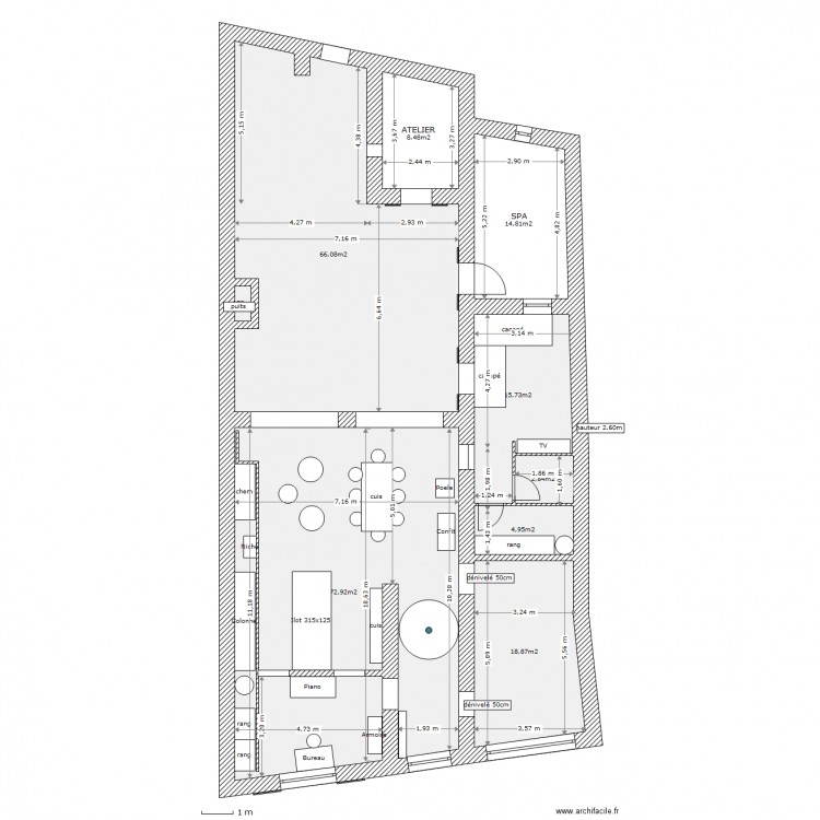 CASTELNAU RDC NEUF 5.0. Plan de 0 pièce et 0 m2