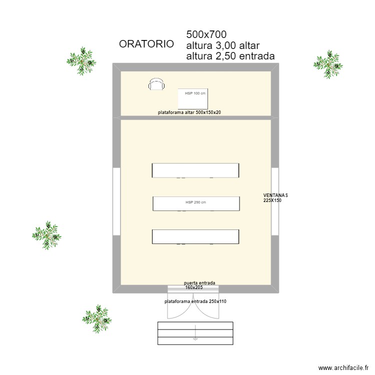 CAPILLA bancos 1. Plan de 0 pièce et 0 m2