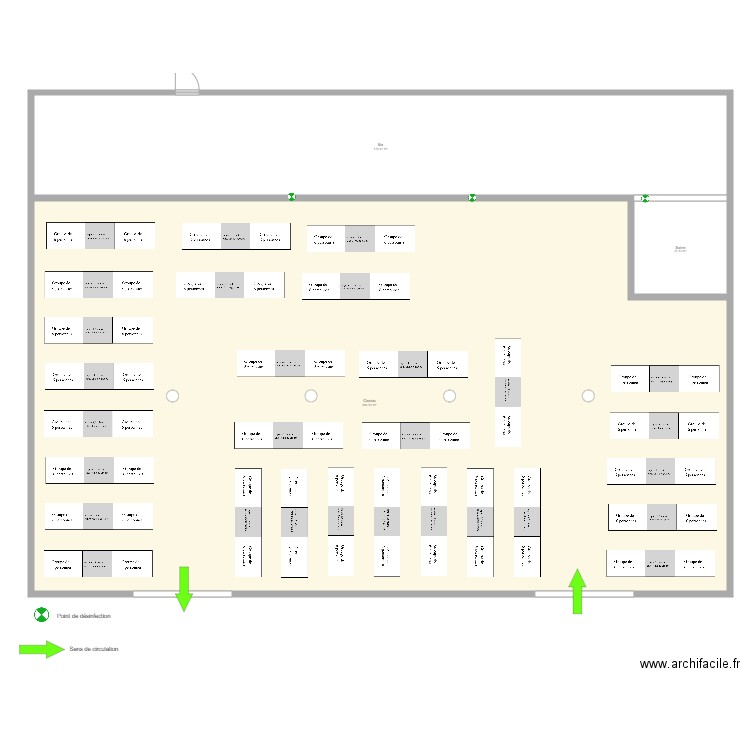 Caveau. Plan de 0 pièce et 0 m2