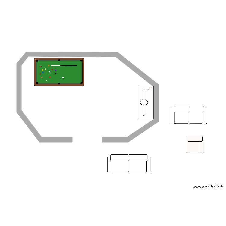 maison trop cool. Plan de 0 pièce et 0 m2