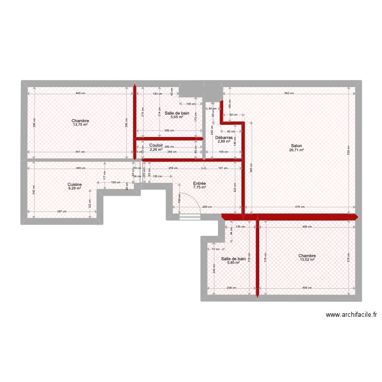 M et P Thibault Neuilly Démolition. Plan de 0 pièce et 0 m2