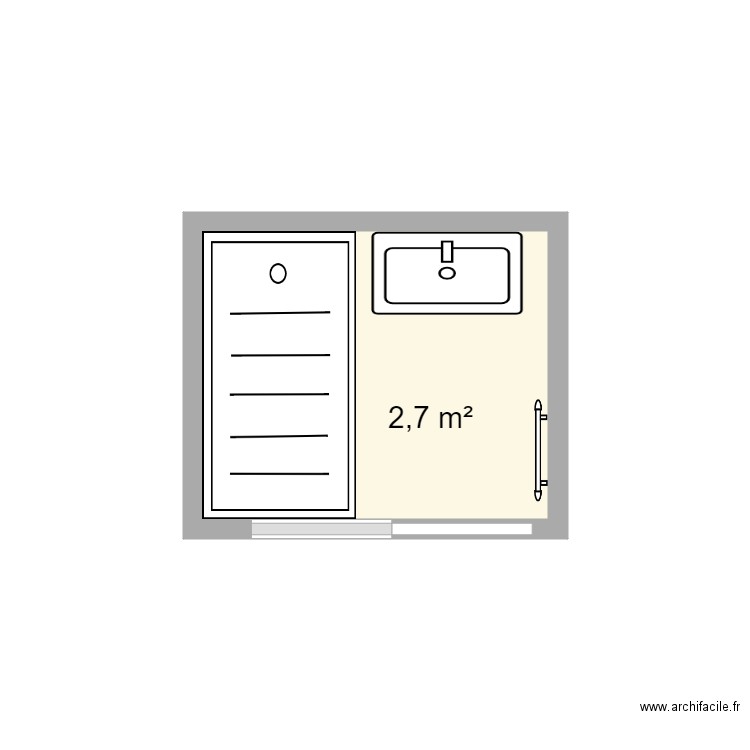 Salle de bain. Plan de 0 pièce et 0 m2