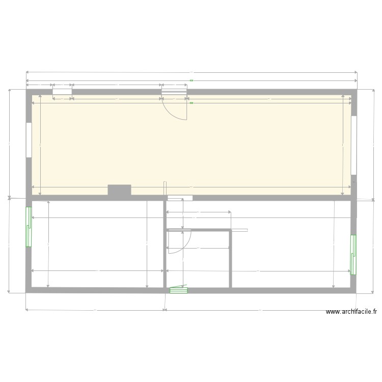 plan de calepinage. Plan de 0 pièce et 0 m2