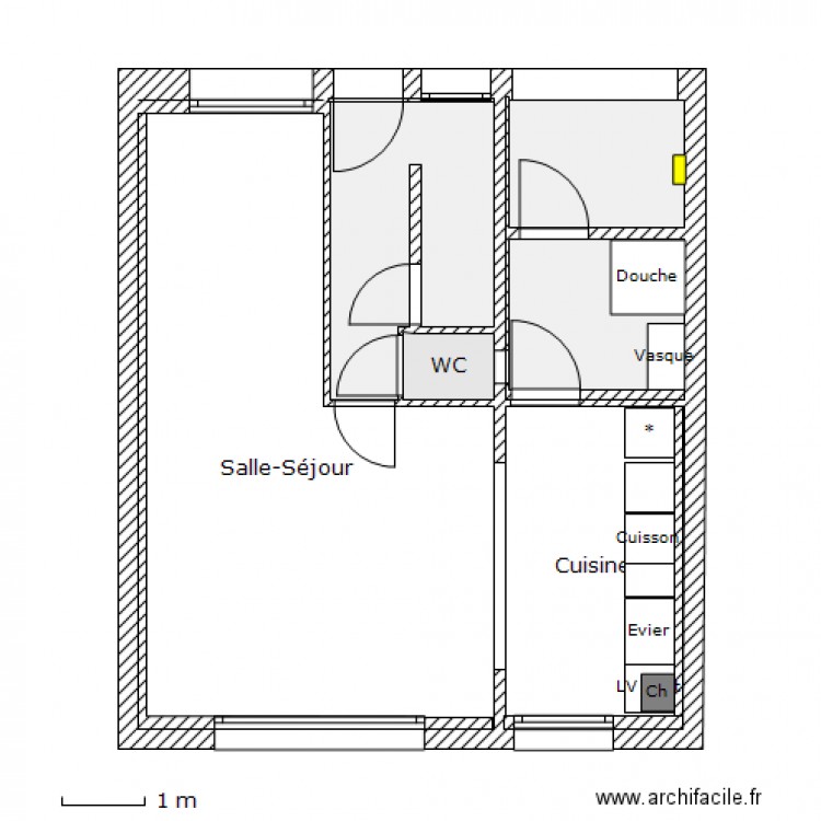 RC Projet V6 - Phase 2 - Deplcmt tabl elec. Plan de 0 pièce et 0 m2