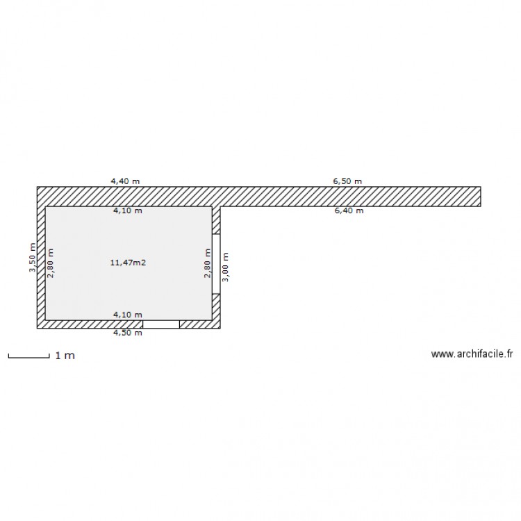 Cadole  ( abri de jardin  ). Plan de 0 pièce et 0 m2