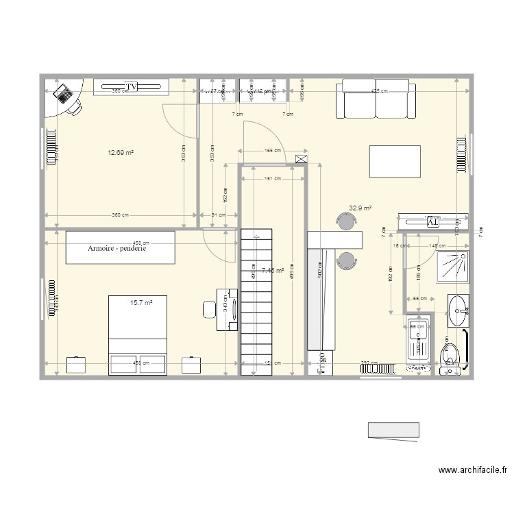 maison donna 2. Plan de 0 pièce et 0 m2