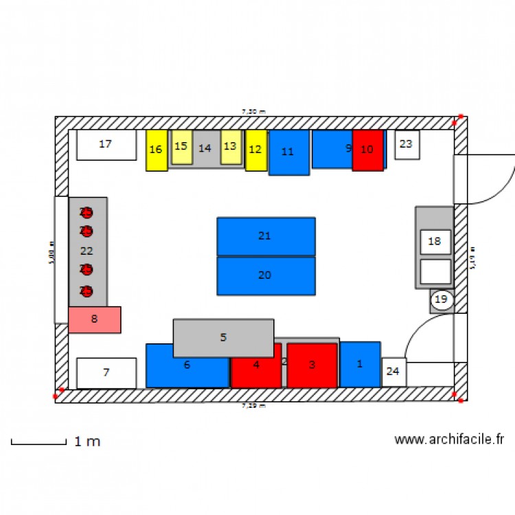 plan cuisine ccb 2.2. Plan de 0 pièce et 0 m2