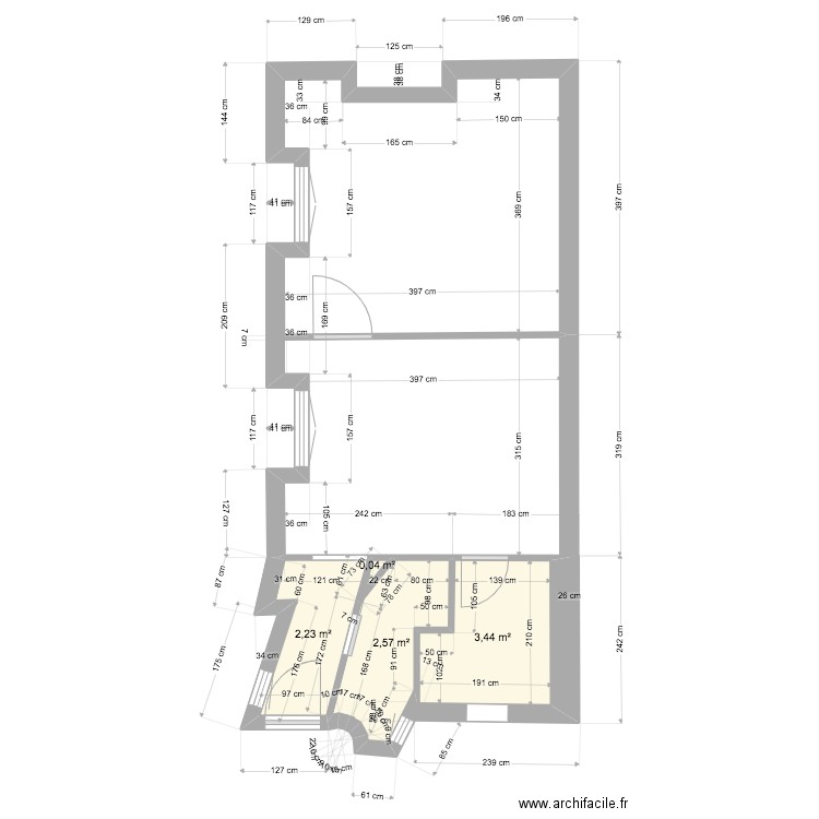 appartement 73 Crozatier. Plan de 0 pièce et 0 m2