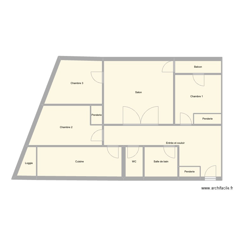 La Plaine 4. Plan de 0 pièce et 0 m2