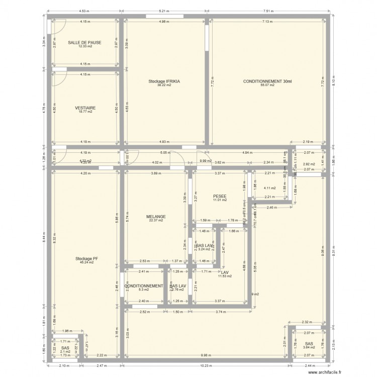 PROPOSITION FINAL AMELIOREE. Plan de 0 pièce et 0 m2