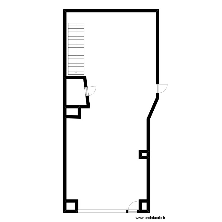 resto rdc. Plan de 0 pièce et 0 m2