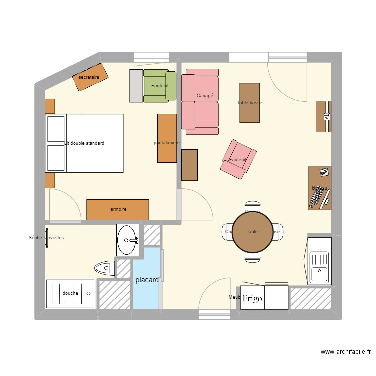 projet chambery4. Plan de 0 pièce et 0 m2