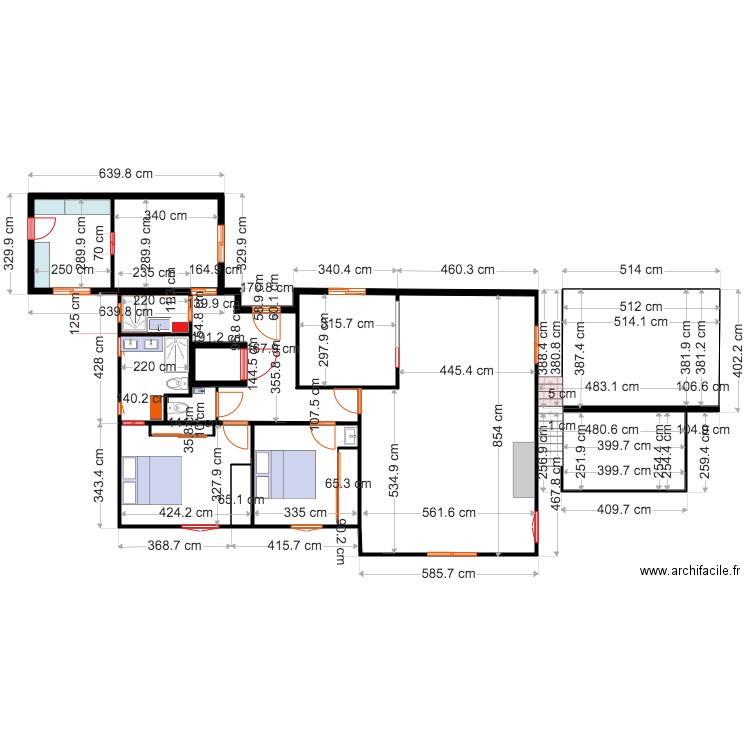 R DE C FINAL 1 COTE PIECES. Plan de 0 pièce et 0 m2