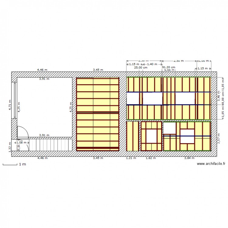 maison armature. Plan de 0 pièce et 0 m2