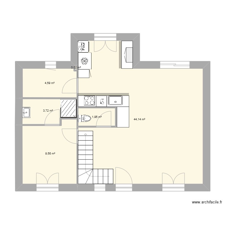 Maison Chatbeaupemontlain. Plan de 0 pièce et 0 m2