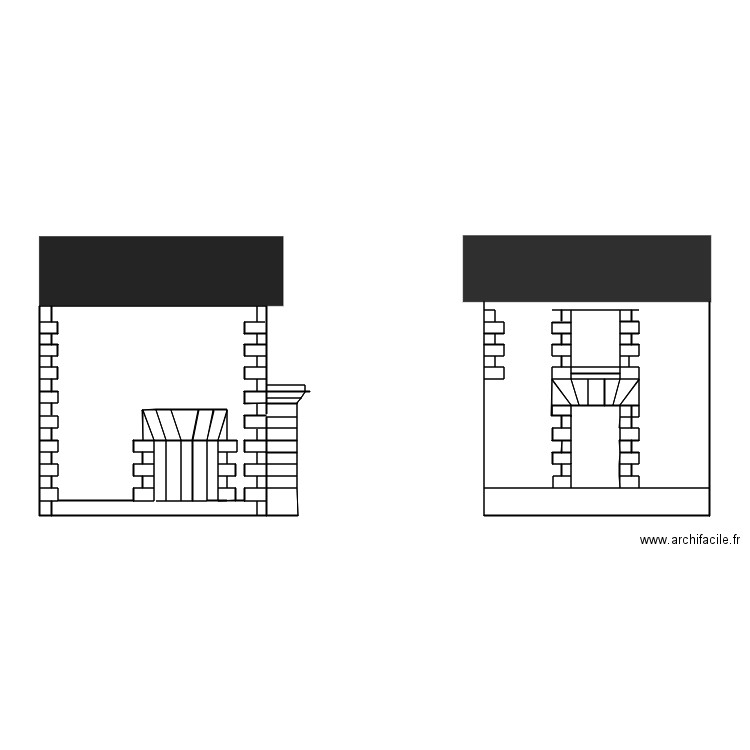 coupe ext. Plan de 0 pièce et 0 m2