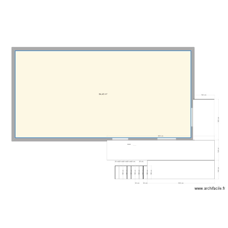 terrasse. Plan de 0 pièce et 0 m2