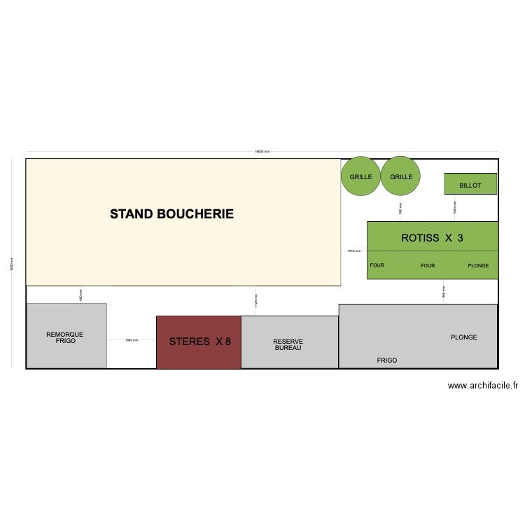 Marche noel Boucherie 2. Plan de 0 pièce et 0 m2