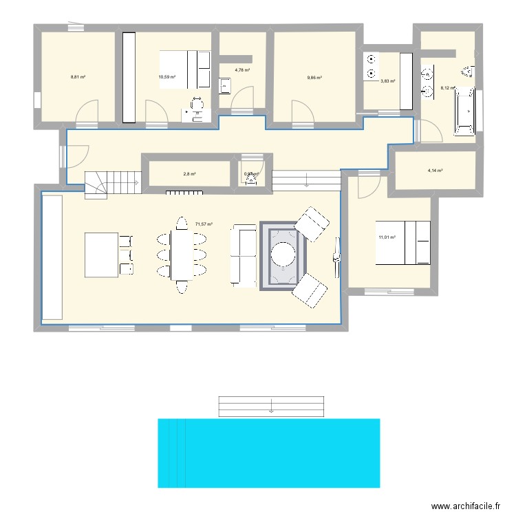 MAISONNETTE ok. Plan de 0 pièce et 0 m2