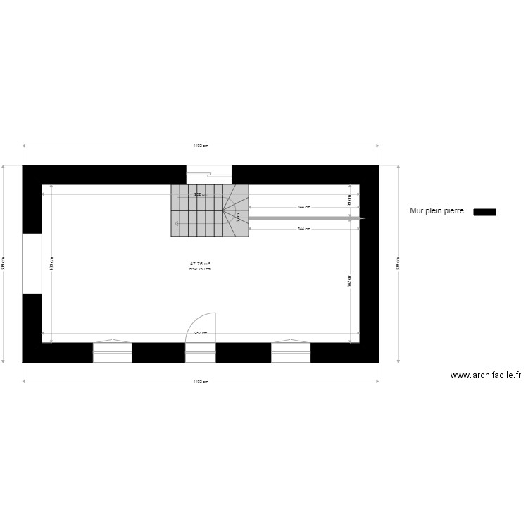 Quimperle extension projet 190121. Plan de 0 pièce et 0 m2