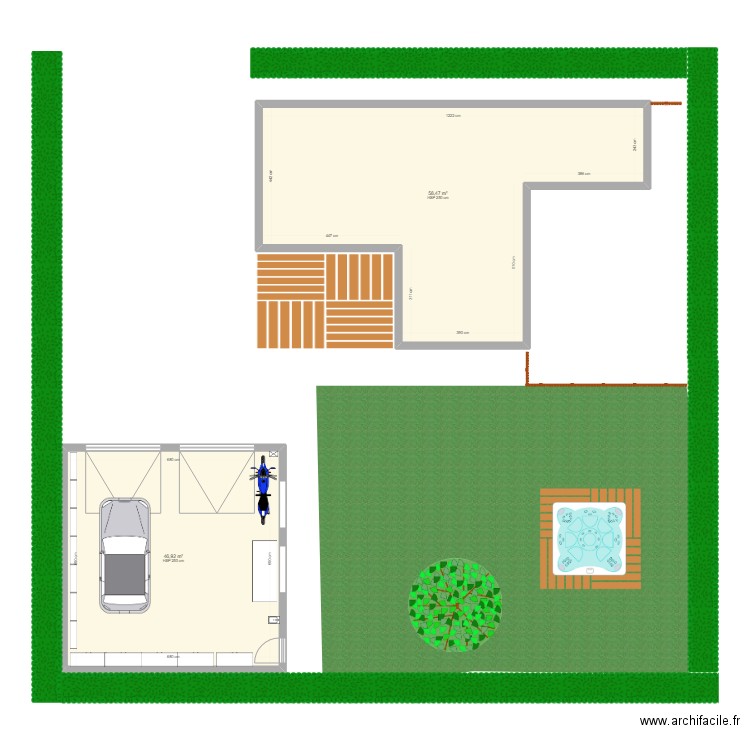 vu d 'ensemble. Plan de 0 pièce et 0 m2