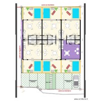 Beauregard plan intérieur rdc 2ieme terrain