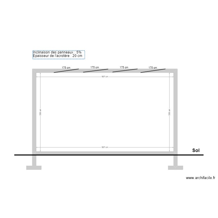  MORINIERE FLORENT. Plan de 1 pièce et 53 m2