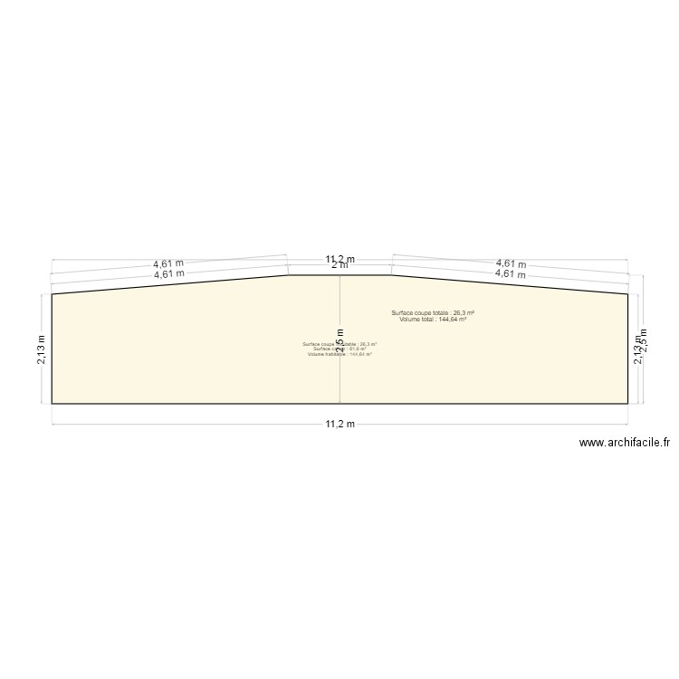 PIGNON GAUCHE HANDOUK. Plan de 0 pièce et 0 m2