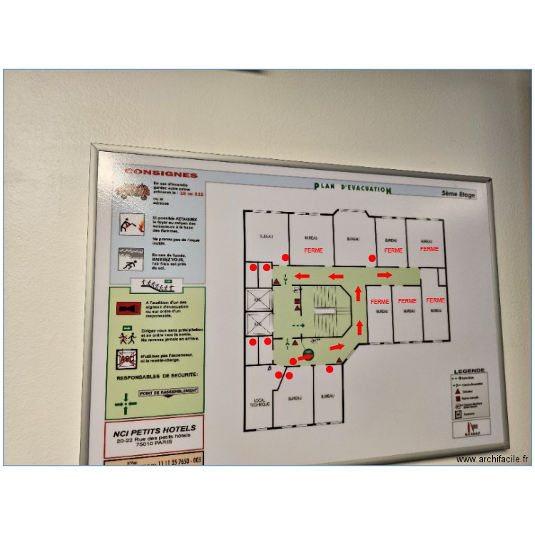 R+5 PETITS HOTELS. Plan de 0 pièce et 0 m2