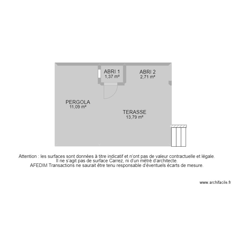 BI 23247 - . Plan de 17 pièces et 135 m2