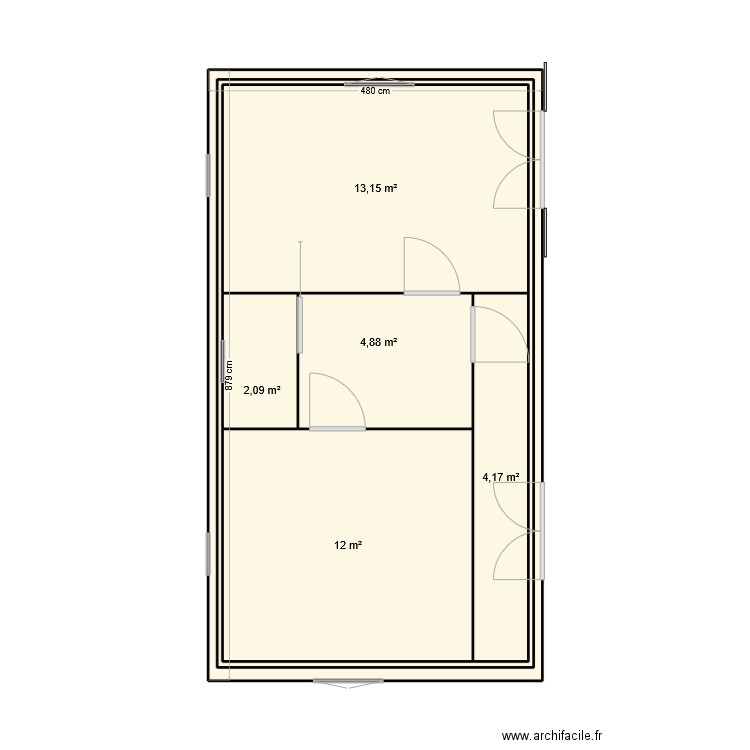 extension 2 plan. Plan de 7 pièces et 117 m2