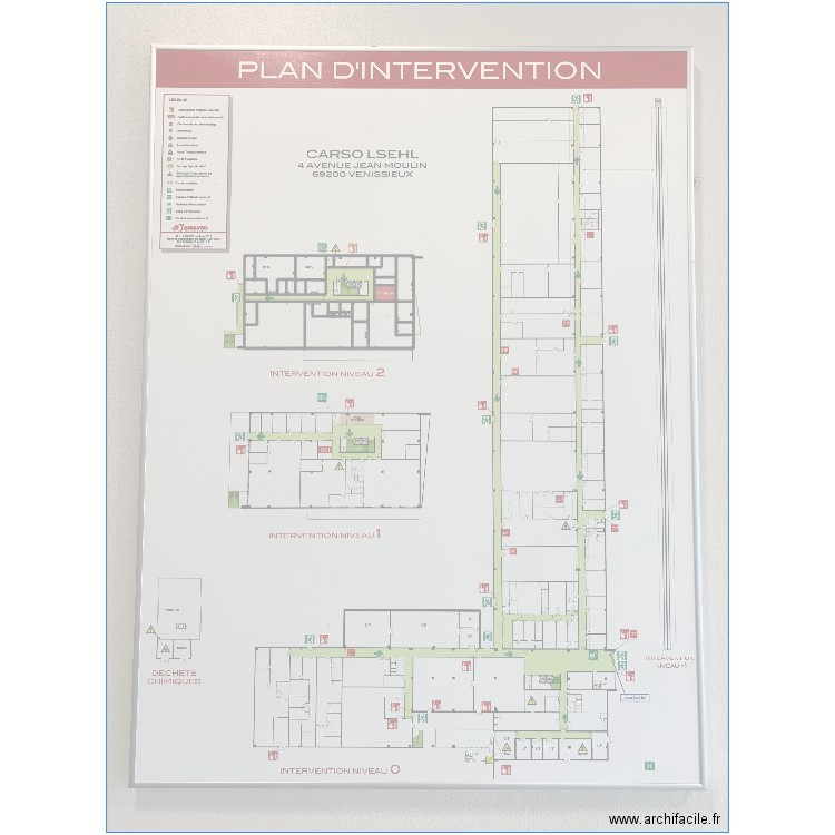 Audit. Plan de 26 pièces et 2012 m2