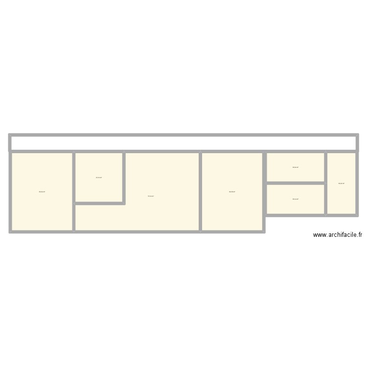 Croquis essai. Plan de 7 pièces et 257 m2