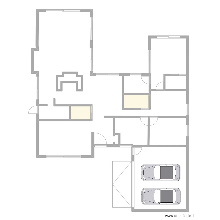 1702 Shagbark. Plan de 3 pièces et 9 m2