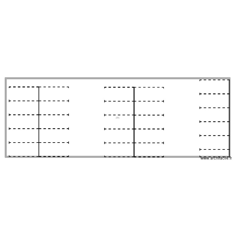 parking . Plan de 1 pièce et 546 m2