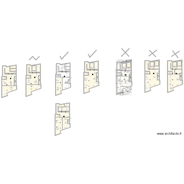 Schaffhausen Freier Platz 8. Plan de 126 pièces et 2209 m2