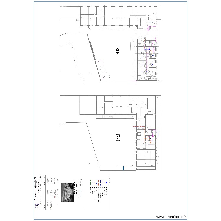 côtes ciron R+1. Plan de 0 pièce et 0 m2