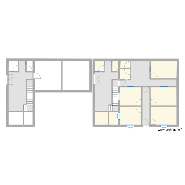 mama houria's home. Plan de 21 pièces et 155 m2