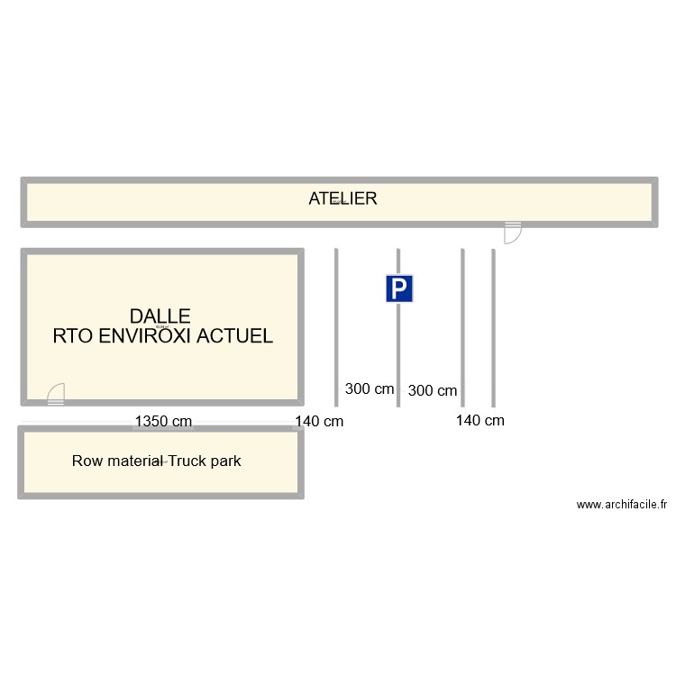 RTO CAST. Plan de 3 pièces et 186 m2