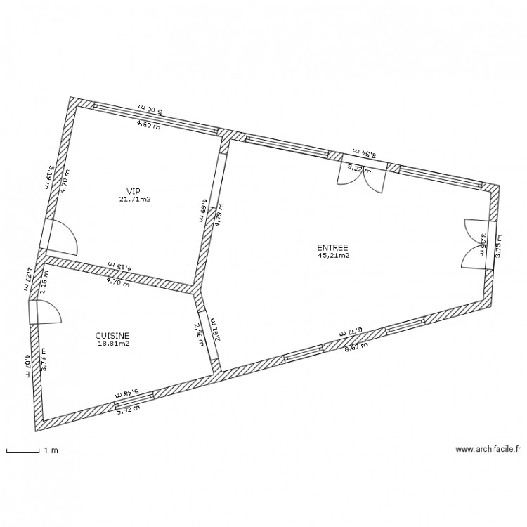 CAFE DE LA GARE SALIES DE BEARN . Plan de 0 pièce et 0 m2