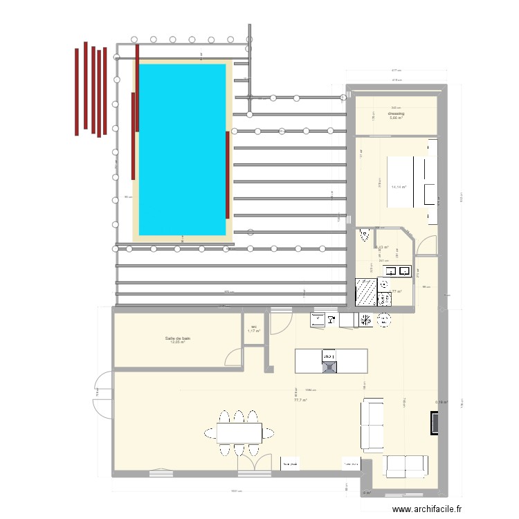 terasse 07-02-2023. Plan de 0 pièce et 0 m2