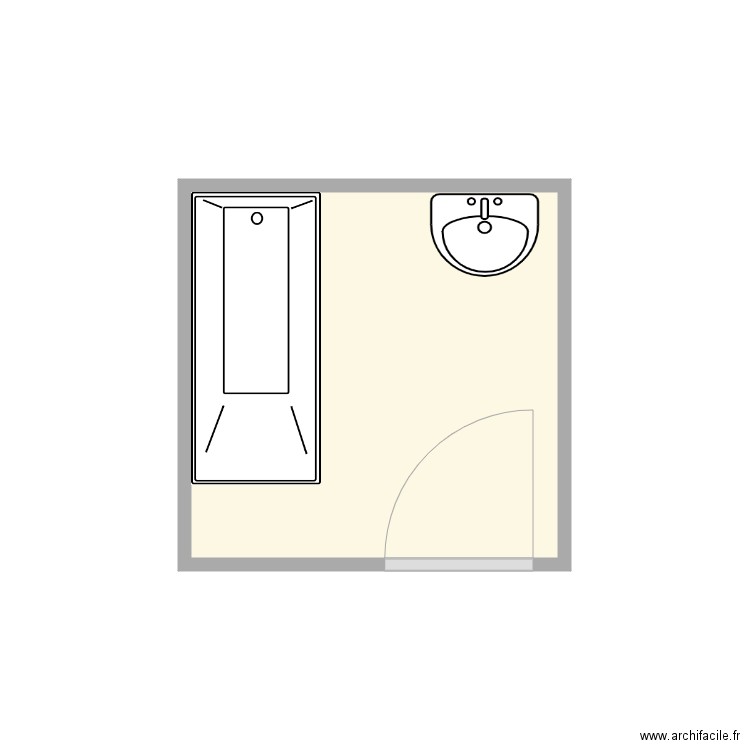 Salle de bain. Plan de 0 pièce et 0 m2